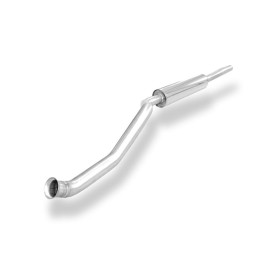 Silencieux avant sport 100% inox FOX EXHAUST SYSTEMS pour HYUNDAI ACCENT (MC)