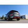 Silencieux arrière duplex sport 100% inox 1x160x90mm type 38 FOX EXHAUST SYSTEMS pour HYUNDAI KONA (2WD)