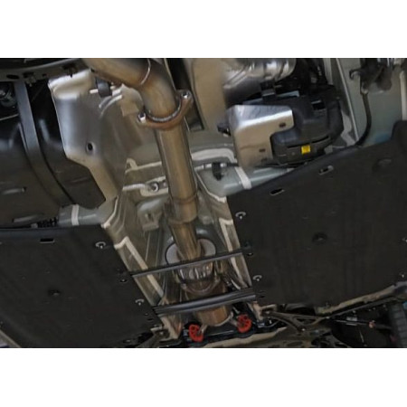 Silencieux avant sport 100% inox FOX EXHAUST SYSTEMS pour HYUNDAI KONA N (2WD)