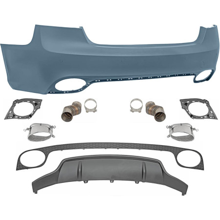 Pare-chocs arrière V1 "look RS5" AUDI A5 (B8) 2007-2016 (avec/sans Parctronic)