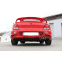 Silencieux arrière sport 100% inox 2x76mm type 13 FOX EXHAUST SYSTEMS pour HYUNDAI COUPÉ (RD)