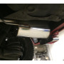 Silencieux arrière sport 100% inox 1x145x65mm type 59 FOX EXHAUST SYSTEMS pour HYUNDAI i10 (PA)