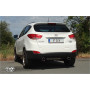 Silencieux arrière duplex sport 100% inox 1x100mm type 12 FOX EXHAUST SYSTEMS pour HYUNDAI ix35