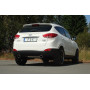 Silencieux arrière duplex sport 100% inox 1x100mm type 12 FOX EXHAUST SYSTEMS pour HYUNDAI ix35