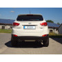 Silencieux arrière duplex sport 100% inox 2x80mm type 16 FOX EXHAUST SYSTEMS pour HYUNDAI ix35