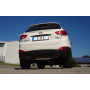 Silencieux arrière duplex sport 100% inox 2x80mm type 16 FOX EXHAUST SYSTEMS pour HYUNDAI ix35