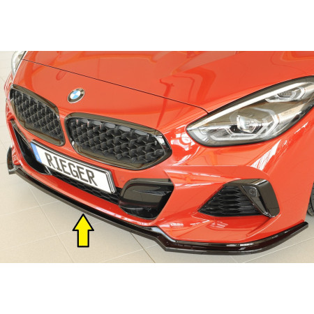 Lame de pare-chocs avant "noir brillant" Rieger Tuning pour BMW Z4 (G4Z/G29)