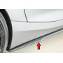 Lame de bas de caisse côté droit "noir" Rieger Tuning pour BMW Z4 (G4Z/G29)