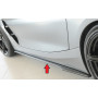 Lame de bas de caisse côté gauche "noir brillant" Rieger Tuning pour BMW Z4 (G4Z/G29)