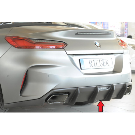 Diffuseur de pare-chocs arrière "noir" Rieger Tuning pour BMW Z4 M40i (G4Z/G29)