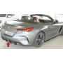 Diffuseur de pare-chocs arrière "noir" Rieger Tuning pour BMW Z4 M40i (G4Z/G29)