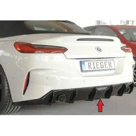 Diffuseur de pare-chocs arrière "noir brillant" Rieger Tuning pour BMW Z4 (G4Z/G29)