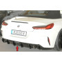Diffuseur de pare-chocs arrière "noir brillant" Rieger Tuning pour BMW Z4 (G4Z/G29)