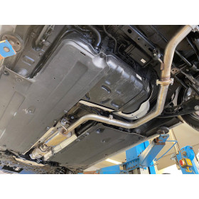 Silencieux avant sport 100% inox FOX EXHAUST SYSTEMS pour HYUNDAI i30 (PDE/avec FAP)