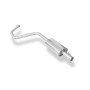Silencieux avant sport 100% inox FOX EXHAUST SYSTEMS pour HYUNDAI i30 (PDE/sans FAP)