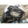 Silencieux arrière duplex sport 100% inox 1x90mm type 25 FOX EXHAUST SYSTEMS pour HYUNDAI i30 Kombi (PDE)