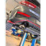 Kit d'embouts d'échappement 100% inox 1x130mm type 14 FOX EXHAUST SYSTEMS pour HYUNDAI i30 N Facelift (PDE)