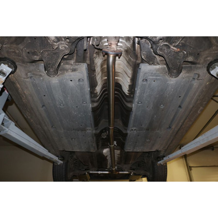 Tube de raccordement catalyseur 100% inox FOX EXHAUST SYSTEMS pour HYUNDAI i40 CW (1.7L CRDI)