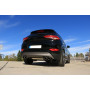 Silencieux arrière duplex sport 100% inox 2x115x85mm type 32 FOX EXHAUST SYSTEMS pour HYUNDAI TUCSON (TLE)