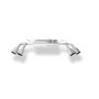 Silencieux arrière duplex sport 100% inox 2x115x85mm type 38 FOX EXHAUST SYSTEMS pour HYUNDAI TUCSON (TLE)