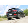 Silencieux arrière duplex sport 100% inox 2x115x85mm type 38 FOX EXHAUST SYSTEMS pour HYUNDAI TUCSON (TLE)