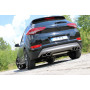 Silencieux arrière duplex sport 100% inox 2x115x85mm type 38 FOX EXHAUST SYSTEMS pour HYUNDAI TUCSON (TLE)