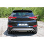 Silencieux arrière duplex sport 100% inox 2x115x85mm type 38 FOX EXHAUST SYSTEMS pour HYUNDAI TUCSON (TLE)