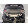 Silencieux arrière duplex sport 100% inox 2x115x85mm type 32 FOX EXHAUST SYSTEMS pour HYUNDAI TUCSON (NX4)