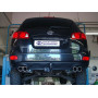 Silencieux arrière duplex sport 100% inox 2x90mm type 16 FOX EXHAUST SYSTEMS pour HYUNDAI SANTA FÉ (CM)