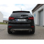 Système d'embouts d'échappement duplex 100% inox 2x88x79mm type 71 FOX EXHAUST SYSTEMS pour HYUNDAI SANTA FÉ (DM)