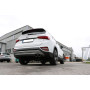 Silencieux arrière sport 100% inox 2x106x71mm type 32 FOX EXHAUST SYSTEMS pour HYUNDAI SANTA FÉ (TM)