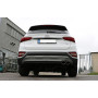 Silencieux arrière sport 100% inox 2x106x71mm type 32 FOX EXHAUST SYSTEMS pour HYUNDAI SANTA FÉ (TM)
