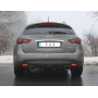 Silencieux arrière duplex sport 100% inox 1x129x106mm type 32 FOX EXHAUST SYSTEMS pour INFINITI FX30d