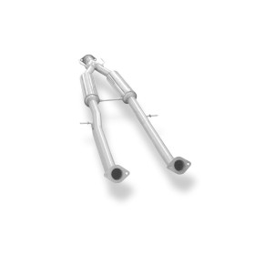 Silencieux avant sport 100% inox FOX EXHAUST SYSTEMS pour INFINITI EX37