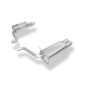Silencieux arrière duplex sport 100% inox 2x90mm type 16 FOX EXHAUST SYSTEMS pour JAGUAR XF (CC9)
