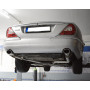 Silencieux arrière duplex sport 100% inox 1x115x85mm type 44 FOX EXHAUST SYSTEMS pour JAGUAR XJ (X350)