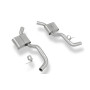 Silencieux intermédiaire sport 100% inox FOX EXHAUST SYSTEMS pour JAGUAR XK8/XKR (QEV/QDV)