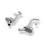 Silencieux intermédiaire sport 100% inox FOX EXHAUST SYSTEMS pour JAGUAR XK8/XKR (QEV/QDV)