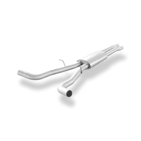 Silencieux avant sport 100% inox FOX EXHAUST SYSTEMS pour JAGUAR S-TYPE R 4.2L (CCX)