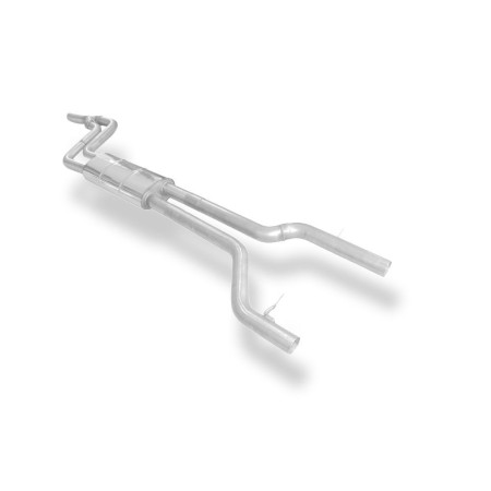 Silencieux avant sport 100% inox FOX EXHAUST SYSTEMS pour JAGUAR XE