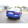 Silencieux arrière duplex sport 100% inox 1x100mm type 25 FOX EXHAUST SYSTEMS pour JAGUAR XE