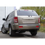 Silencieux arrière duplex sport 100% inox 1x140x90mm type 32 FOX EXHAUST SYSTEMS pour JEEP GRAND CHEROKEE (WH)