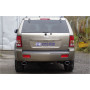 Silencieux arrière duplex sport 100% inox 1x140x90mm type 32 FOX EXHAUST SYSTEMS pour JEEP GRAND CHEROKEE (WH)