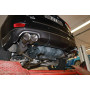 Silencieux arrière duplex sport 100% inox 2x100mm type 25 FOX EXHAUST SYSTEMS pour JEEP GRAND CHEROKEE (WK2) 3.0L D