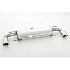 Silencieux arrières duplex sport 100% inox FRIEDRICH MOTORSPORT pour MAZDA 3 (BM/BL) HAYON
