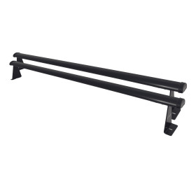 Barres de toit FARAD IRON 2 140 cm (noir) + kit de fixation AC13 - MERCEDES CLASSE V (sans barres longitudinales) 2014-