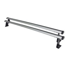 Barres de toit FARAD IRON 2 140 cm (gris) + kit de fixation AC13 - MERCEDES CLASSE V 2014-