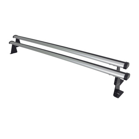 Barres de toit FARAD IRON 2 140 cm (gris) + kit de fixation AC13 - MERCEDES CLASSE V 2014-