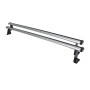 Barres de toit FARAD IRON 2 140 cm (gris) + kit de fixation AC13 - MERCEDES CLASSE V (sans barres longitudinales) 2014-