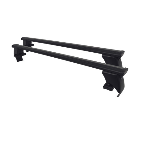 Barres de toit FARAD AERO ALU NOIR 130 + kit de fixation pour CUPRA BORN